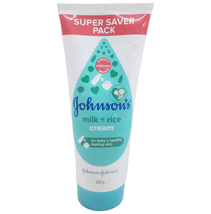 Johnson's Baby Milk + Rice Cream | For Baby's Healthy Skin
tube of 200 gm Cream