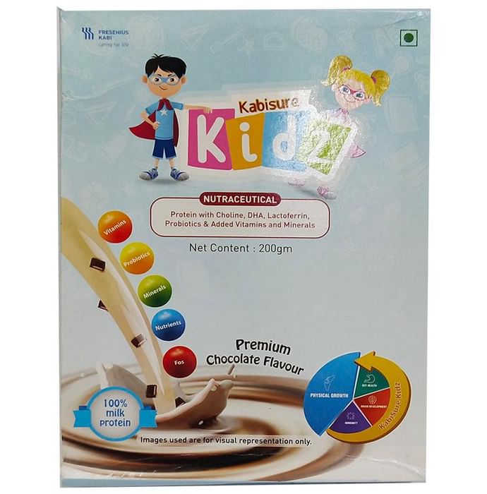 Kabisure Kidz Powder Premium Chocolate
box of 200 gm Powder