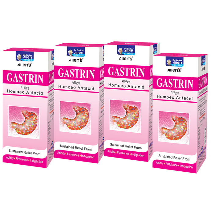 Allen's Gastrin (110ml Each)
combo pack of 4 bottles
