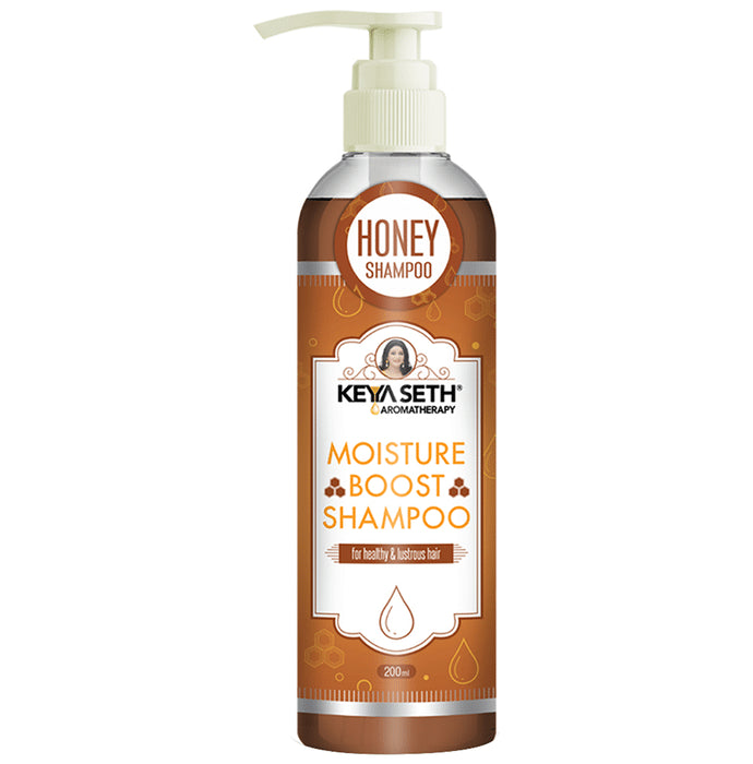 Keya Seth Aromatherapy Moisture Boost Honey Shampoo
pump bottle of 200 ml Shampoo