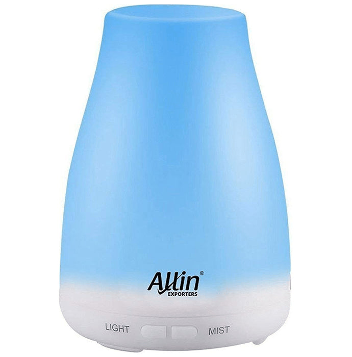 Allin Exporters ABS Aromatherapy Diffuser & Ultrasonic Humidifier (100ml Tank) White
box of 1 Unit