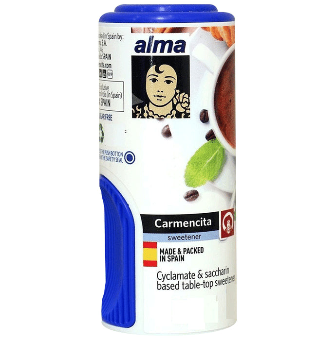 Alma Cyclamate & Sacharin Sweetener | Sugar Free Tablet
bottle of 650 tablets