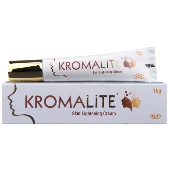 Kromalite Skin Lightening Cream with Tyrostat 9 & Kojic Acid
tube of 15 gm Cream