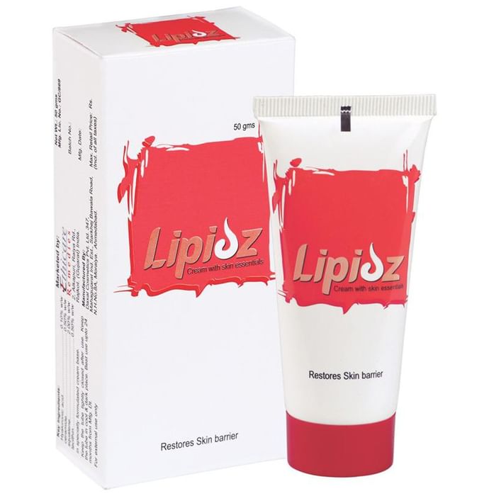 Lipidz Cream | Restores Skin Barrier
tube of 50 gm Cream