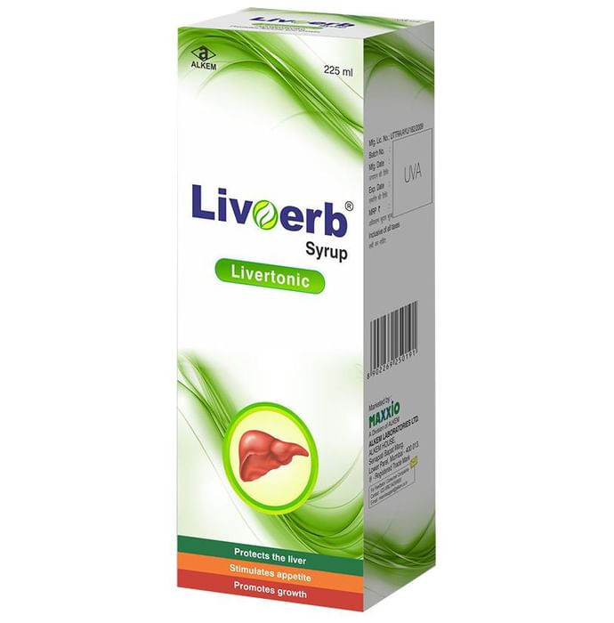 Livoerb Syrup
bottle of 225 ml Syrup