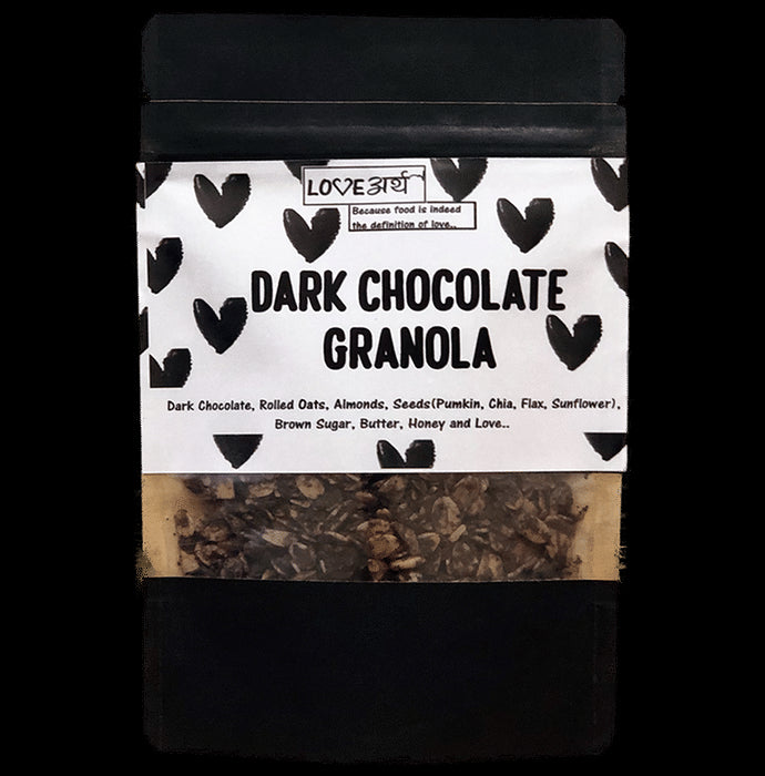 LoveArth Dark Chocolate Granola
packet of 500 gm Cereal