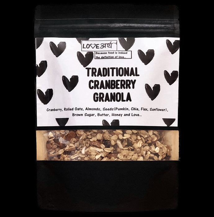 LoveArth Traditional Cranberry Granola
packet of 500 gm Cereal