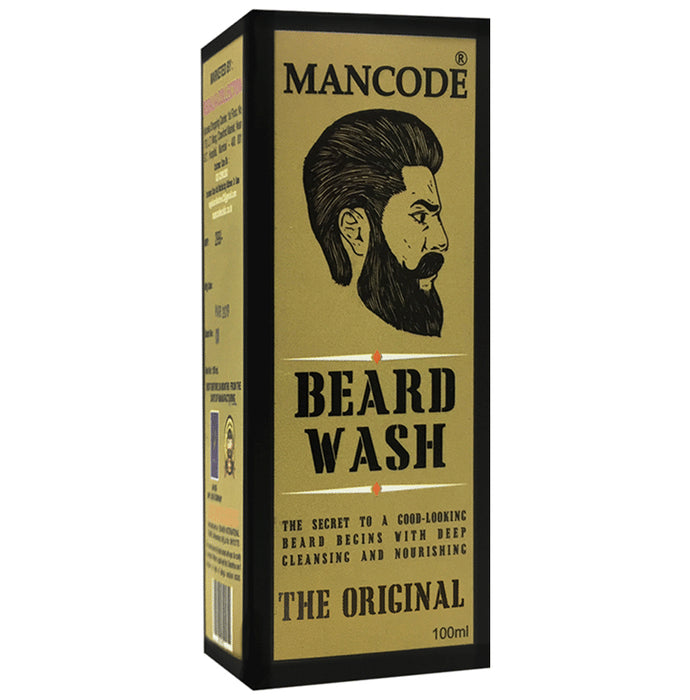 Mancode Beard Wash The Original
bottle of 100 ml Liquid