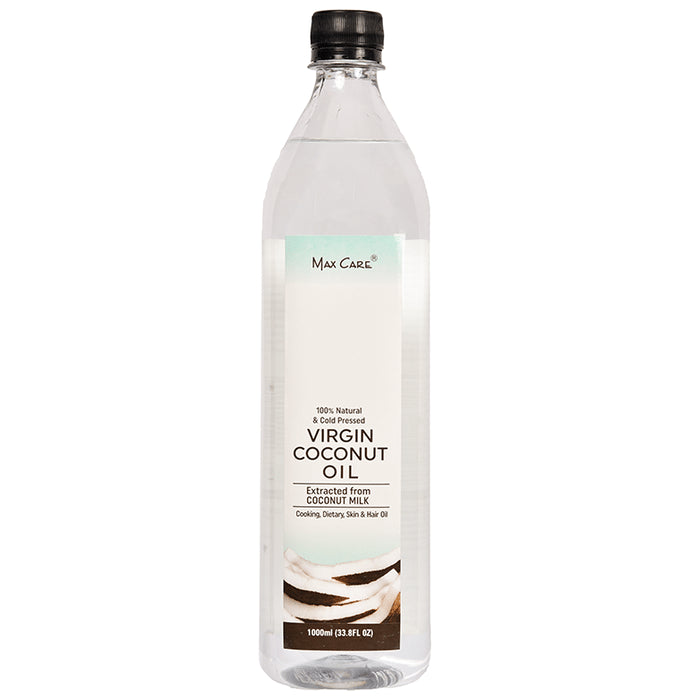 Max Care 100% Natural & Cold Pressed Virgin Coconut Oil
bottle of 1000 ml Oil