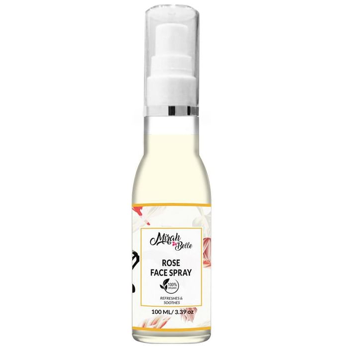 Mirah Belle Rose Face Spray
bottle of 100 ml Spray
