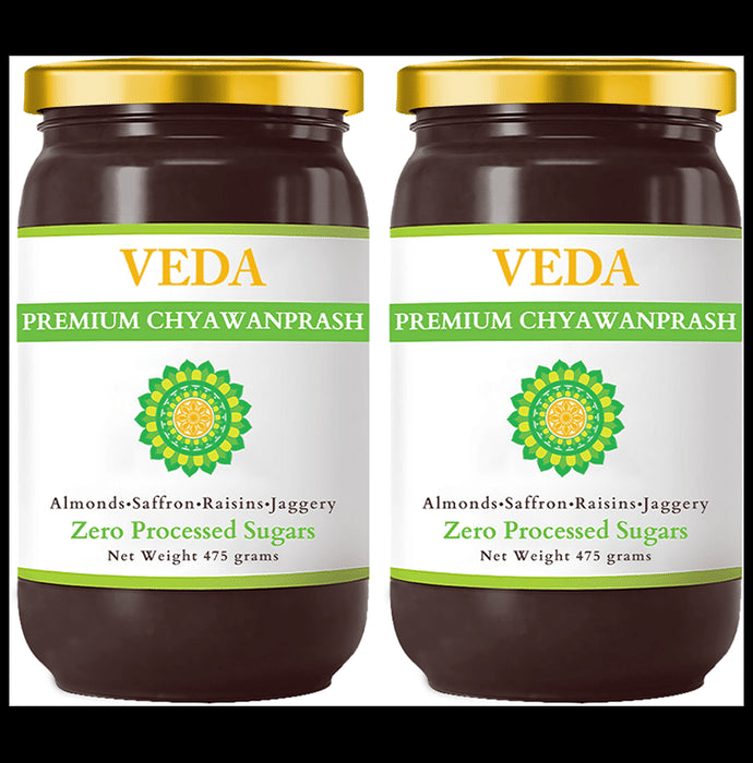Veda Premium Chyawanprash (475gm Each) Sugar Free
combo pack of 2 jar