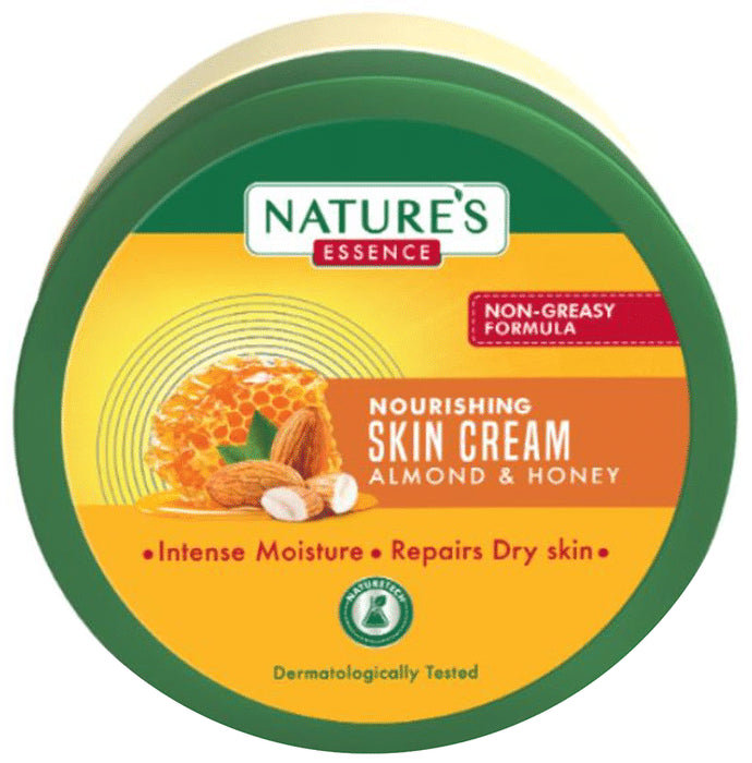 Nature's Essence Nourishing Skin Cream Almond & Honey
jar of 100 ml Cream