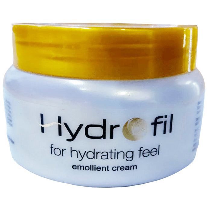 Hydrofil Emollient Cream | Replenishes Skin’s Moisture & Lipid Barrier Paraben Free
jar of 200 gm Cream