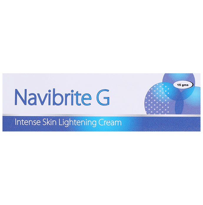 Navibrite G Intense Skin Lightening Cream
tube of 15 gm Cream