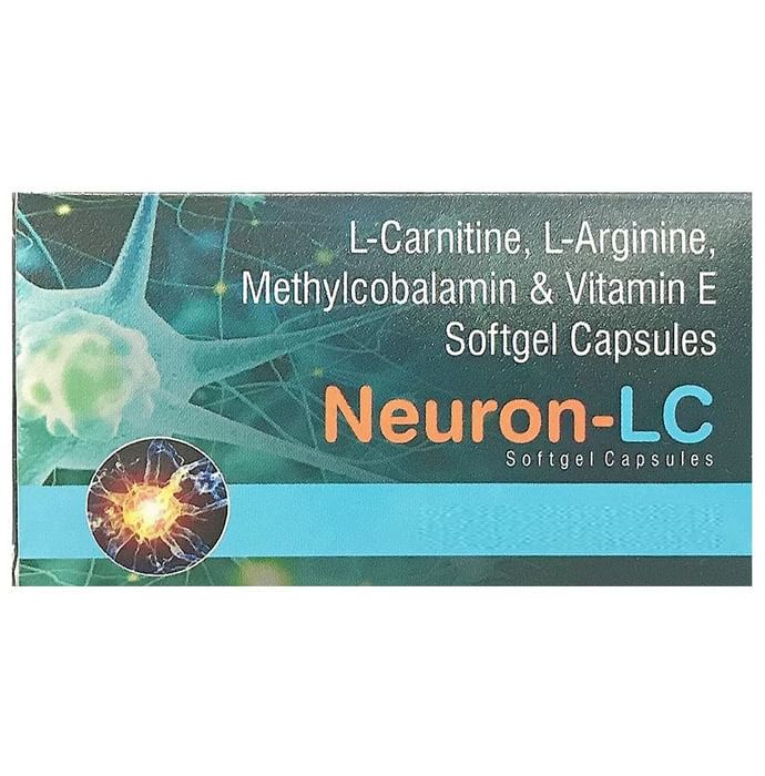 Neuron-LC Softgel Capsule
strip of 10 soft gelatin capsules
