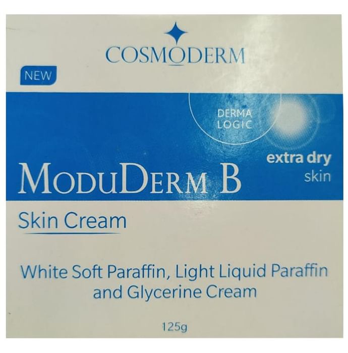 New Moduderm B Cream Extra Dry Skin
jar of 125 gm Cream