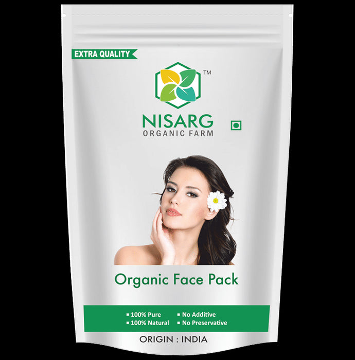 Nisarg Organic Farm Organic Face Pack
packet of 500 gm Powder