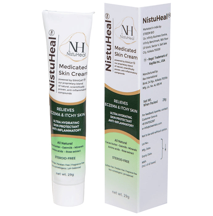 NistuHeal Medicated Skin Cream
tube of 29 gm Cream