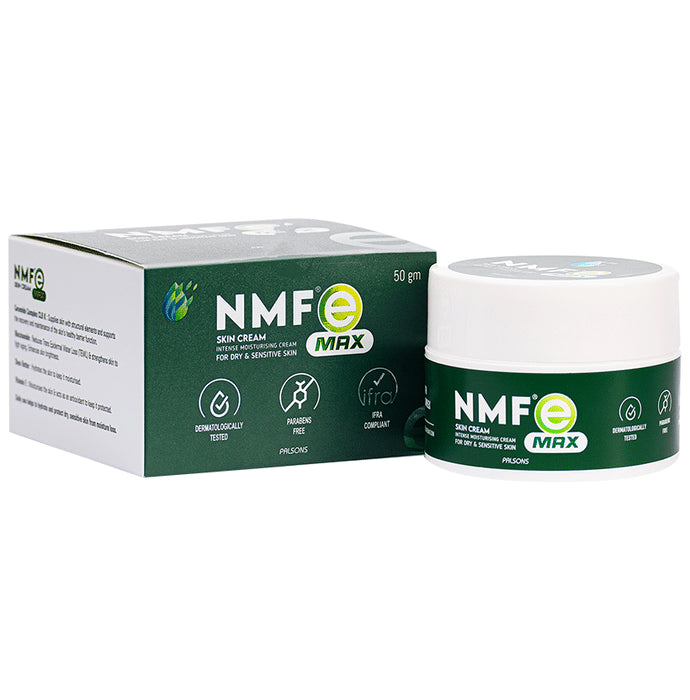 Nmf e Max Skin Cream for Dry & Sensitive Skin
jar of 50 gm Cream