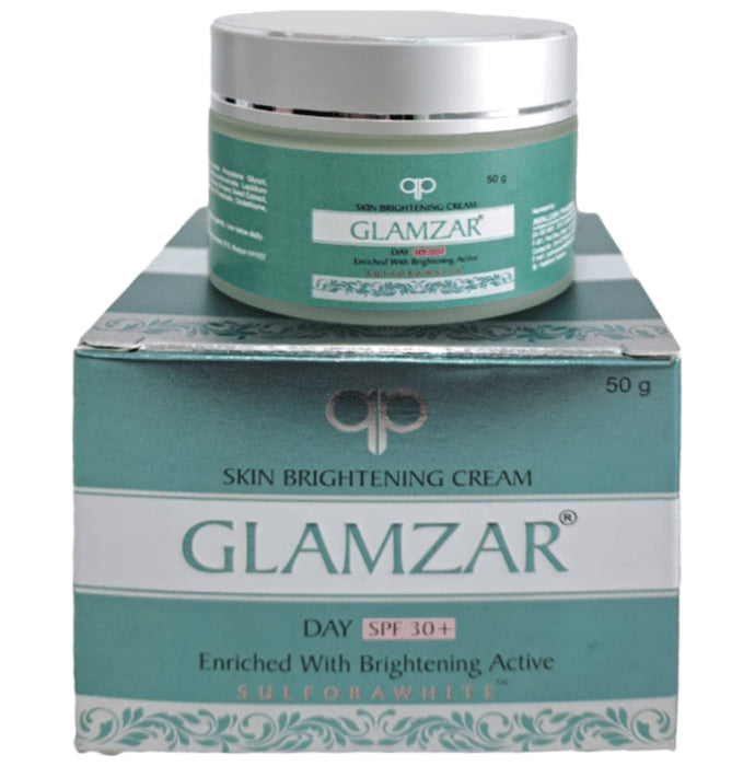 Glamzar Skin Whitening Day Cream SPF 30+
jar of 50 gm Cream