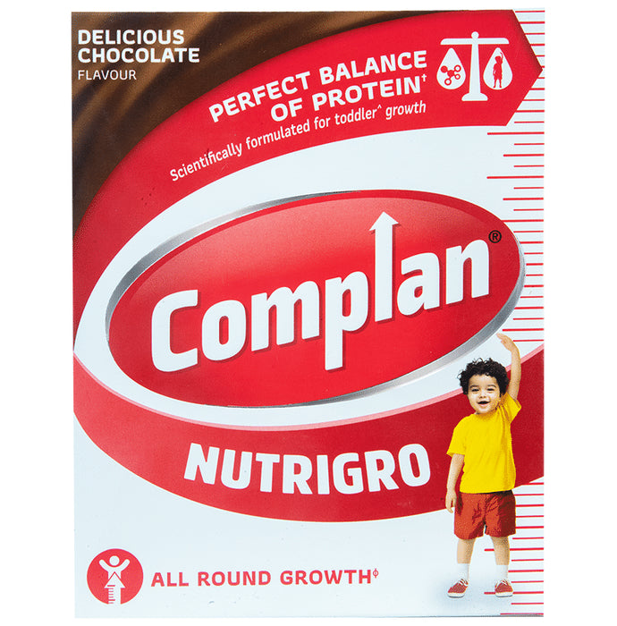 Nutrigro By Complan Protein| Flavour Delicious Chocolate
box of 200 gm Powder