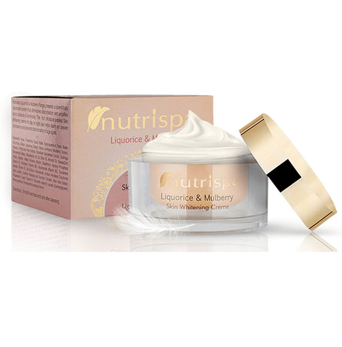 Nutrispa Liquorice & Mulberry Skin Whitening Creme
jar of 50 ml Cream
