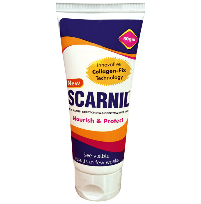 PIL Scarnil Cream for Scars, Stretching & Contracting Skin Cream
tube of 50 gm Cream