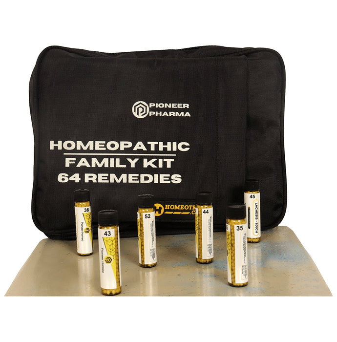 Pioneer Pharma Homeopathy Medicine Kit (64 Remedies)
box of 1 Kit
