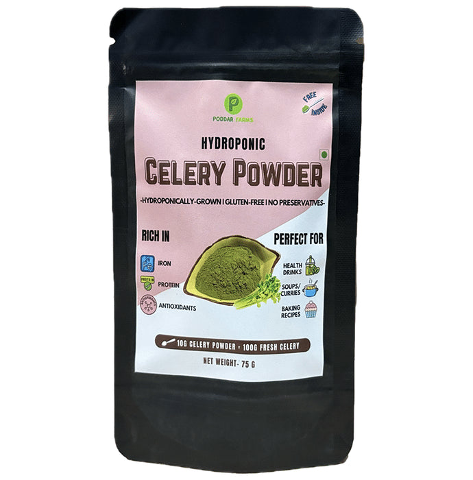 Poddar Farms Hydroponic Celery Powder
packet of 75 gm Powder