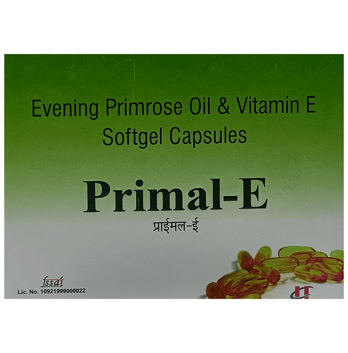 Primal-E Softgel Capsule
strip of 10 soft gelatin capsules