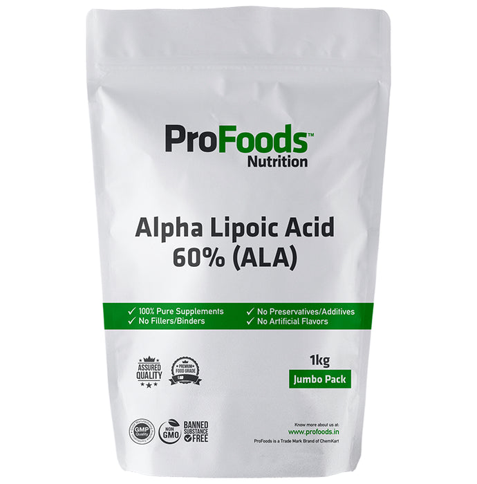 ProFoods Alpha Lipoic Acid (ALA)
packet of 1 kg Powder
