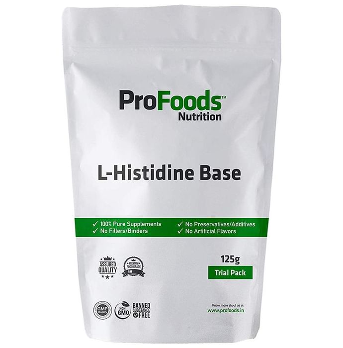 ProFoods L-Histidine Base
packet of 125 gm Powder