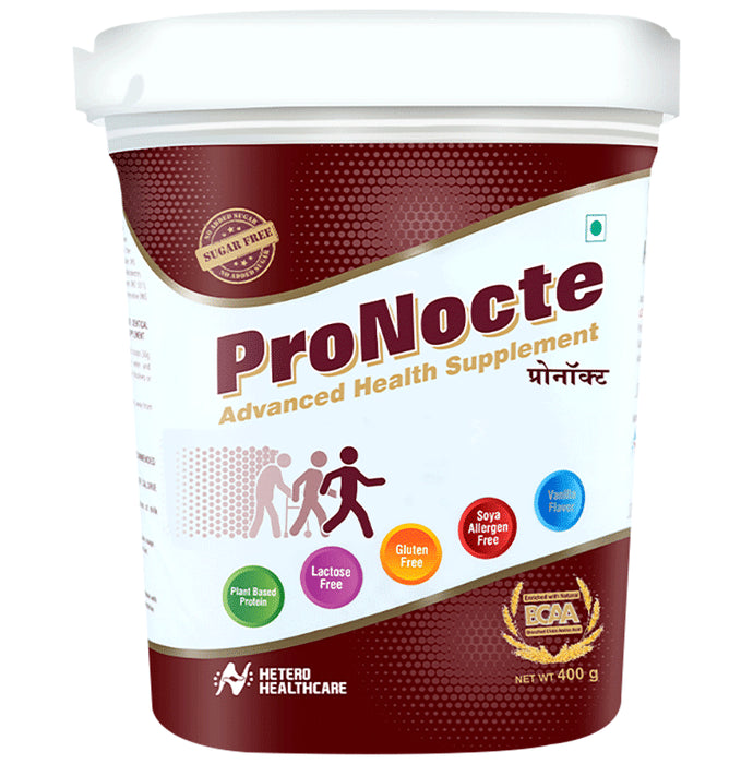 ProNocte Nocturnal Protein Supplement Sugar Free
jar of 400 gm Powder