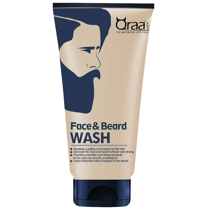 Qraa Men Face & Beard Wash
tube of 100 gm Face Wash