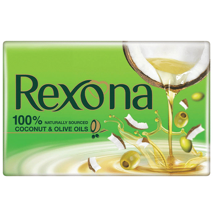 Rexona Coconut and Olive Oil Soap
packet of 150 gm Soap