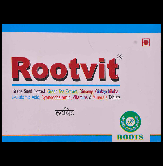 Rootvit Tablet
strip of 15 tablets