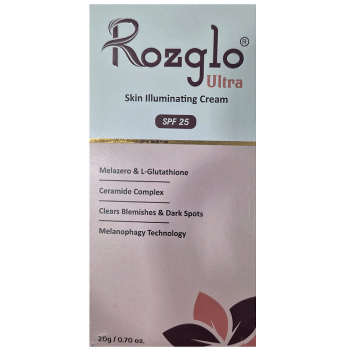 Rozglo Ultra Skin Illuminating Cream SPF 25
box of 20 gm Cream