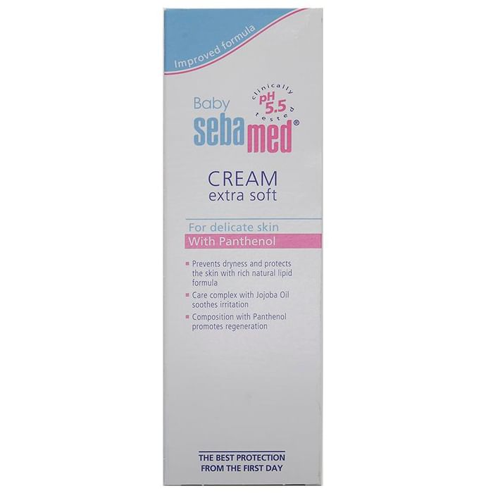 Sebamed Baby Cream Extra Soft with Panthenol & Jojoba Oil | For Delicate Skin
tube of 200 ml Cream