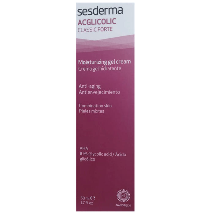 Sesderma Acglicolic Classic Forte Anti-Ageing Gel Cream | For Combination Skin
bottle of 50 gm Cream