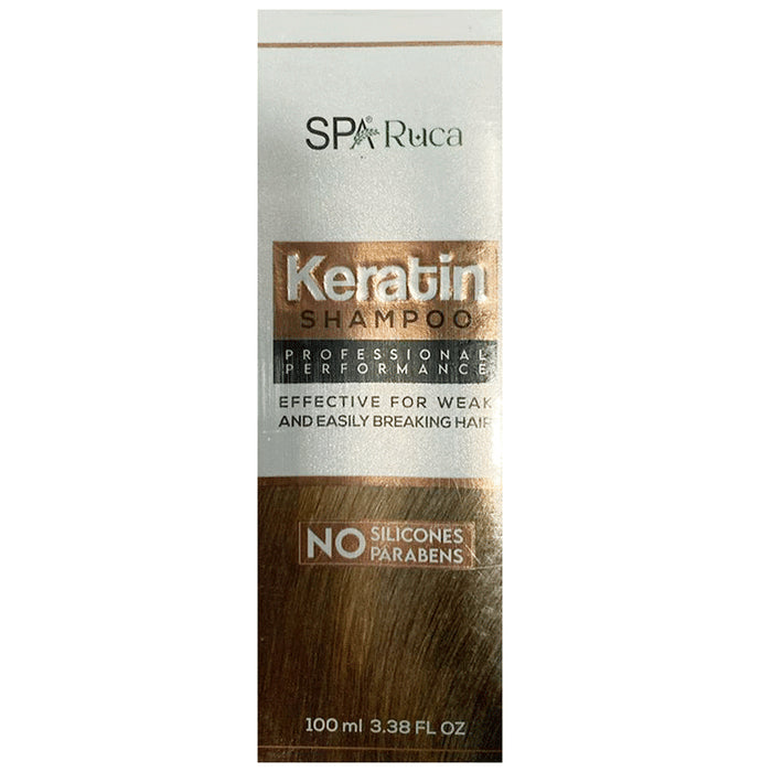 Spa Ruca Keratin Shampoo
bottle of 100 ml Shampoo