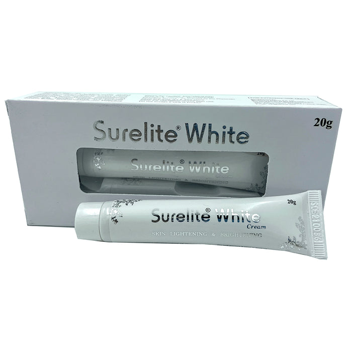 Surelite White Skin Lightening & Brightening Cream
tube of 20 gm Cream