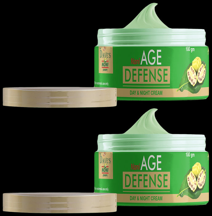 The Dave's Noni Age Defense Day & Night Skin Cream (100gm Each)
combo pack of 2 jar