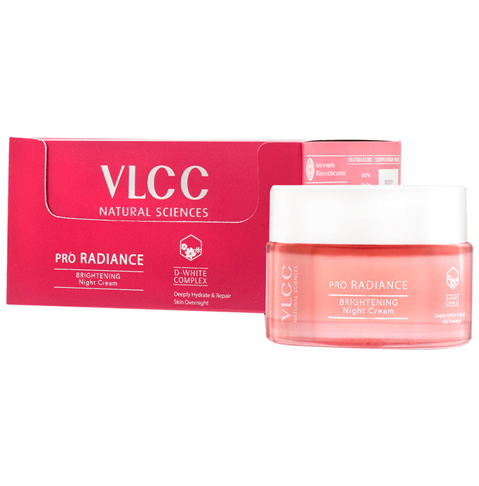 VLCC Pro Radiance Skin Brightening Night Cream
jar of 50 gm Cream