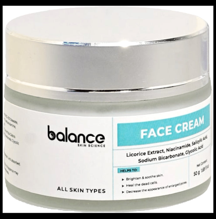Balance Skin Science Face Cream
jar of 50 gm Cream