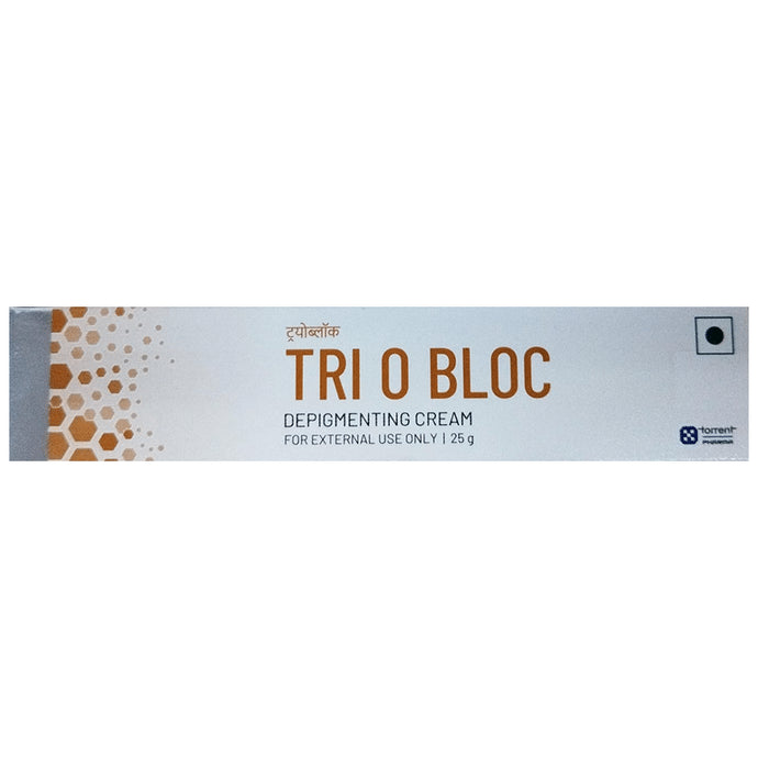 Tri O Bloc Cream | For Skin Lightening & Sun Protection
tube of 25 gm Cream