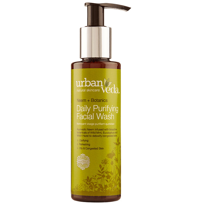 Urban Veda Neem +Botanics Daily Purifying Facial Wash
pump bottle of 150 ml Face Wash