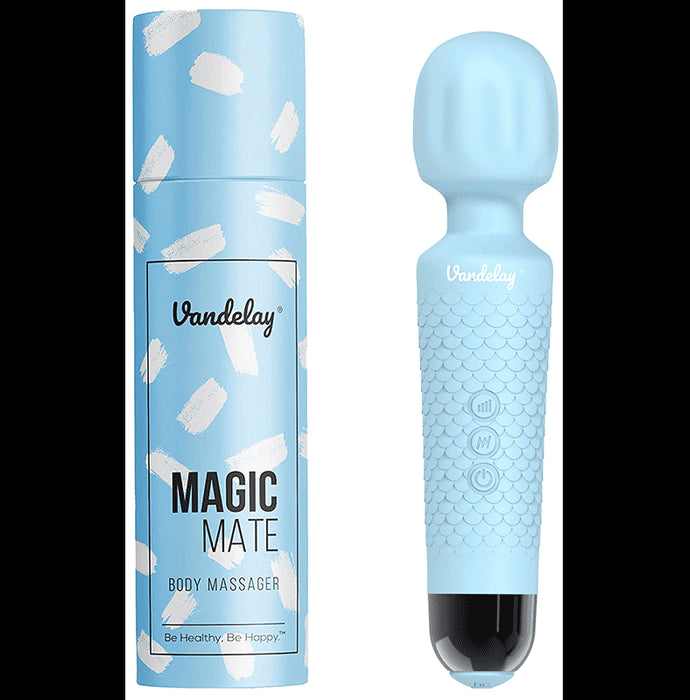 Vandelay Magic Mate Body Massager Arctic Blue
box of 1 Unit