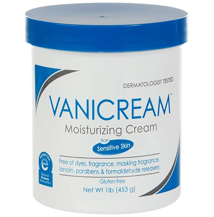 Vanicream Moisturizing Cream for Sensitive Skin
jar of 453 gm Cream