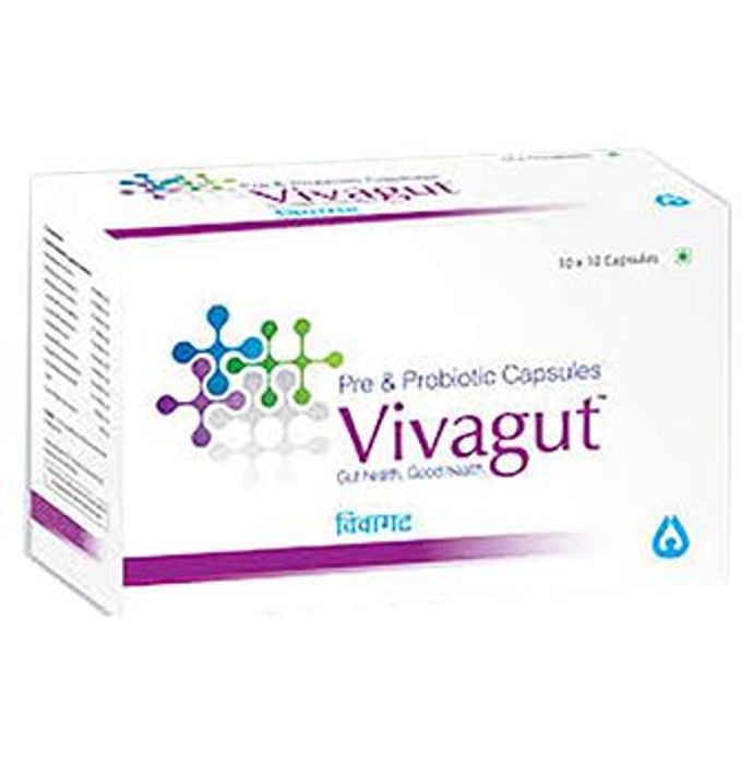 Vivagut Capsule
strip of 10 capsules