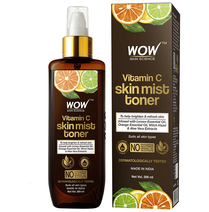 WOW Skin Science Vitamin C Skin Mist Toner
bottle of 200 ml Toner